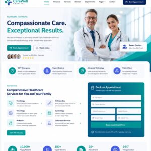 Hospital/Clinic Website