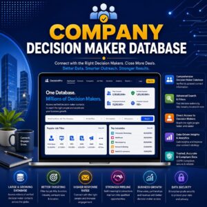 Company Decision Maker Database