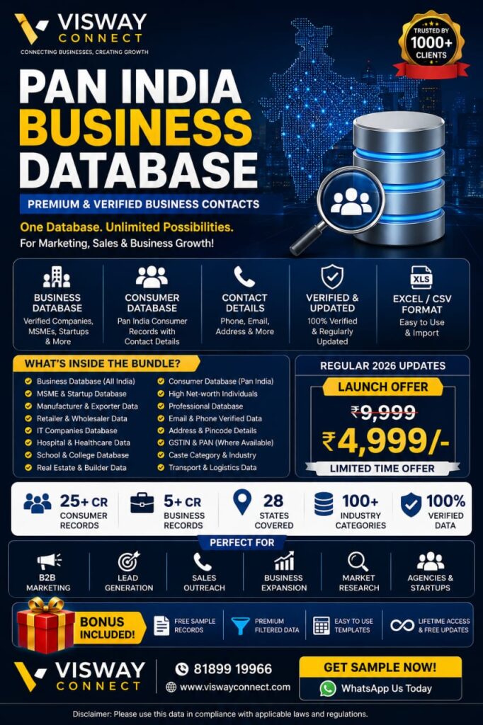Pan India Business Database