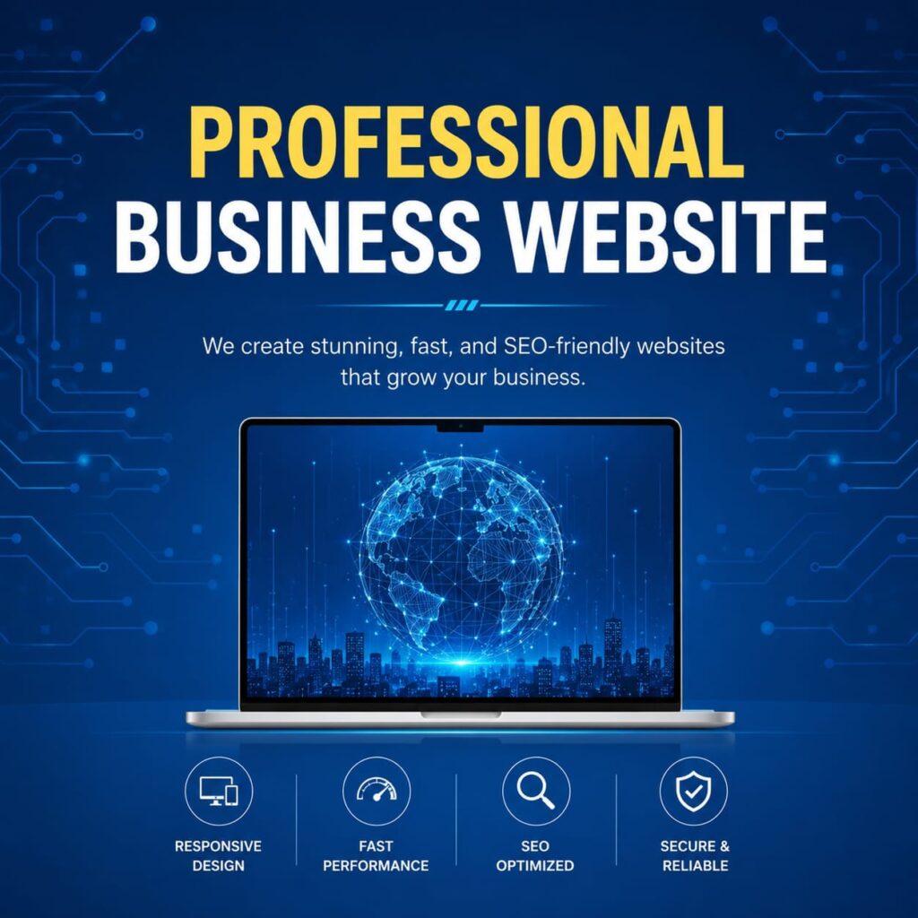 Professional Business Website(10 pages)