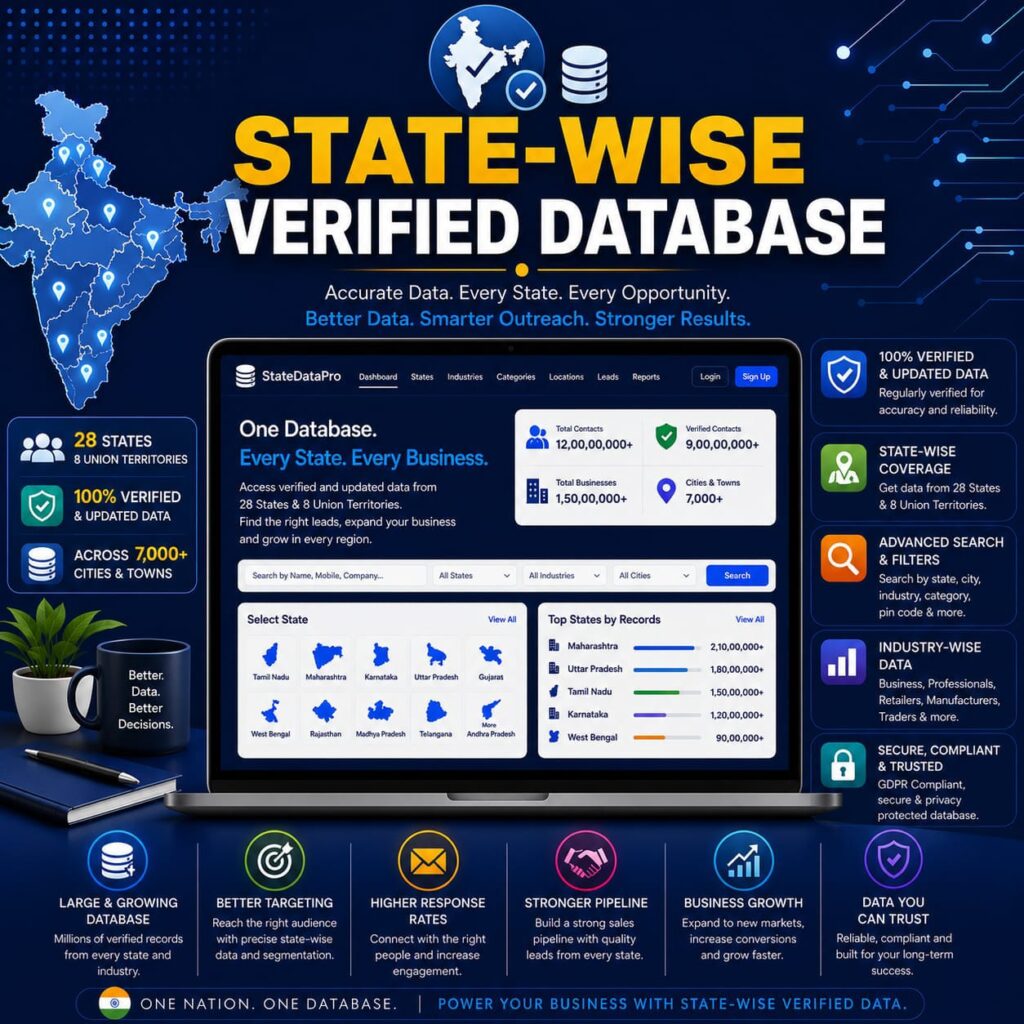 State-wise Verified Database