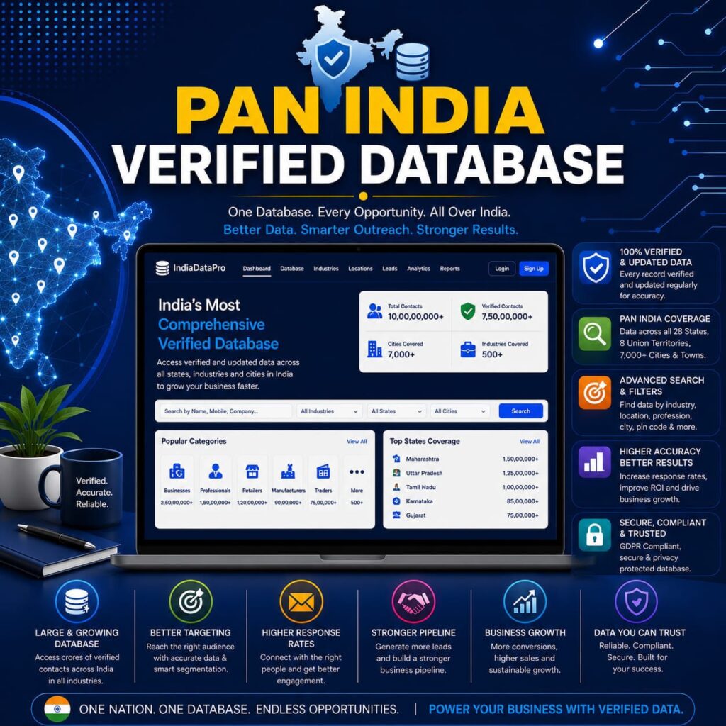 Pan India Verified Database