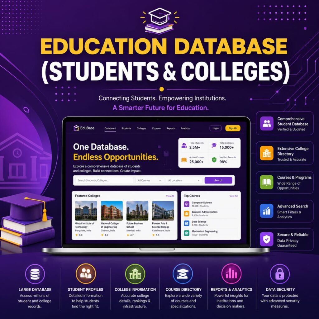 Education Database(Students & Colleges)